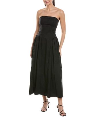 WeWoreWhat Weworewhat Corset Midi Dress