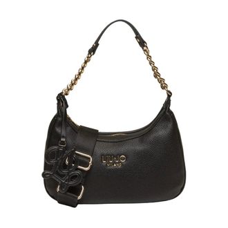 Liu Jo Ridhi Hobo - Dames - Tassen - Zwart - Maat: ONE Size Zijde