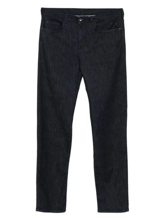 Canali Jeans met vijf zakken - Blauw