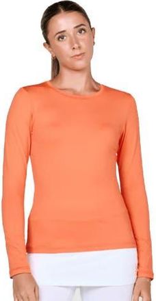 Sofibella UV Colors Womens Long Sleeve Tennis Shirt in Nectarine at Nordstrom, Size X-Small