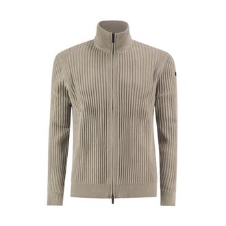 Roberto Ricci Design Cardigan - Heren - Truien - Beige - Maat: 2XL