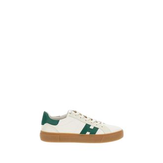 Hogan Skater-ge&iuml;nspireerde Sneakers - Heren - Sneakers - Wit - 44 EU - Leer - Schoenen