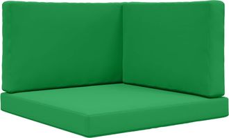 vidaXL Coj&iacute;n Para Sof&aacute; De Exterior Poli&eacute;ster Verde 80 X 80 Cm Vidaxl