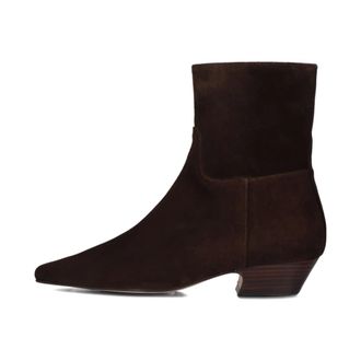 Toral Shoes Schoenen, Dames, Bruin, 38 EU, Wol, Stijlvolle Irene Enkellaarsjes