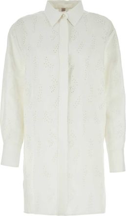 Chloé White Linen Patricia Chloã© X Eres Oversize Shirt