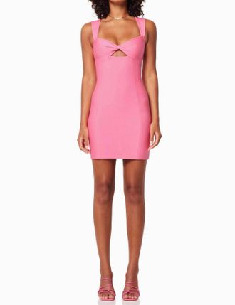Elliatt Hayworth Midi Dress In Pink