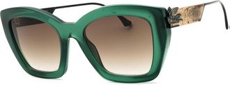 Etro 0039/G/S 1ED/HA Womens Sunglasses Green Size 53