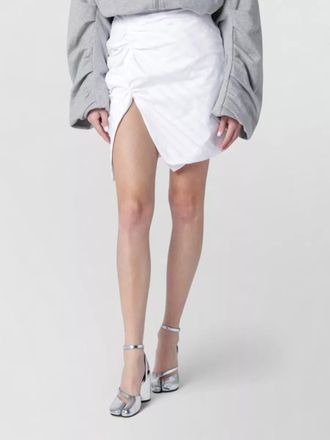 Vivienne Westwood asymmetric hem high waist mini skirt