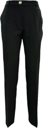 Guess Klassieke Twill Chinos - Dames - Chinos - Zwart - 3XL - Broeken