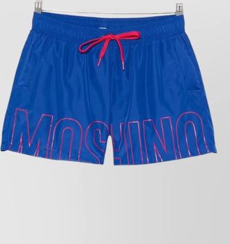 Moschino beach shorts relaxed cut back pocket
