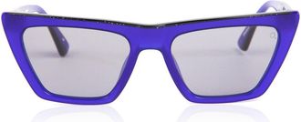 Etnia Barcelona Walo Sun BLBK Womens Sunglasses Blue Size 54