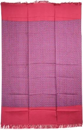 Herm&egrave;s Pre-owned Fringe Silk Scarf - Dames - Vintage Accessoires - Veelkleurig - ONE Size - Vintage