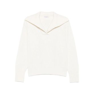 Brunello Cucinelli Maglioni Bianco-Donna