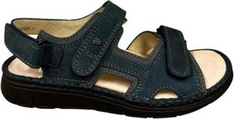 Finn Comfort Wanaka-S - Heren - Sandalen - Blauw - 42 EU - Leer - Schoenen