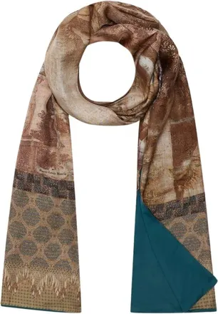 Pierre-Louis Mascia Accessoires, Dames, Beige, ONE Size, Aloesta Zijden Sjaal