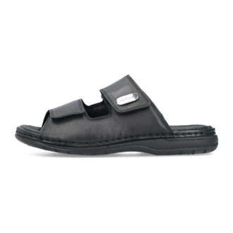 Rieker Sandalen - Heren - Schoenen - Zwart - Maat: 40 EU Leer