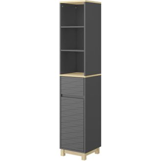 Vicco Mobili per il bagno Livia, Antracite, 30 x 151.5 cm con cassetto