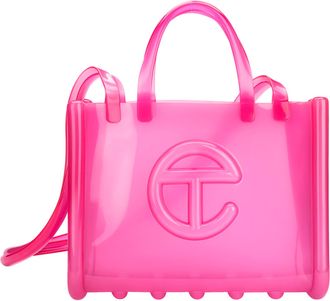 Melissa Womens Pink Medium Jelly Shopper II x Telfar - One Size