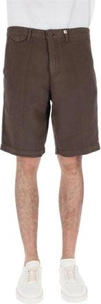 Myths Bermuda Shorts - Heren - Korte Broeken - Bruin - S - Katoen - Korte Broeken