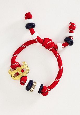 BaubleBar Baseball Charms Paracord Bracelet