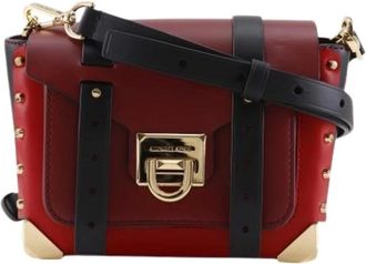 Michael Kors Pre-owned Cross Body Bags, female, Red, Size: ONE SIZE Pre-owned Leather Crossbody Bag