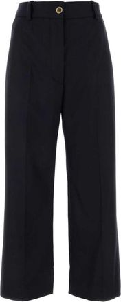 Patou Navy Blue Wide Leg Pant