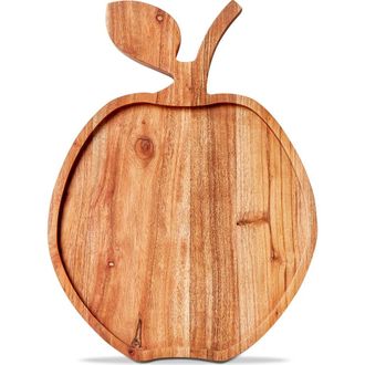 Tag Apple Board Natural Acacia Wood Summer in Brown at Nordstrom