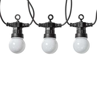 Nedis Smartlife Guirnalda Luminosa Exterior Negra 10 M