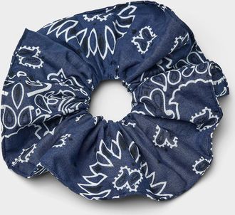 Simons Womens Paisley pattern large scrunchie