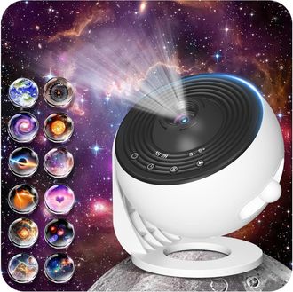 No Brand Proyector De Cielo Estrellado De Astronauta, Azul, Para Uso Infantil, Proyector De Cielo Estrellado De Astronauta Para Ni&ntilde;os, Luz Nocturna Led, Contro