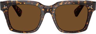 Oliver Peoples Ollice zonnebril - Bruin