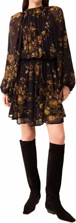 Marie Oliver Bobbi Dress In Gilded