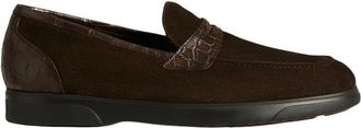 Kiton Penny Loafer - Heren - Loafers - Bruin - 41 EU - Leer - Schoenen