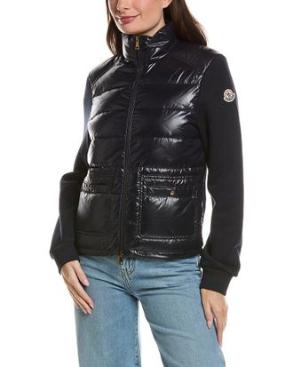 Moncler Quilted Front Down Jacket