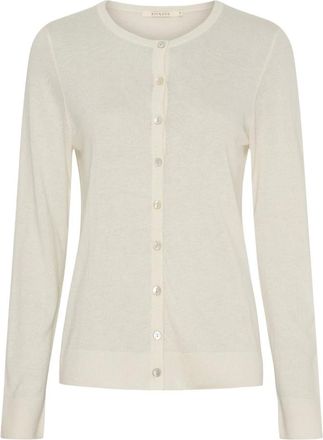 BTF-CPH Cardigan in Seta e Cashmere - - Knitwear - Donna - Beige - L