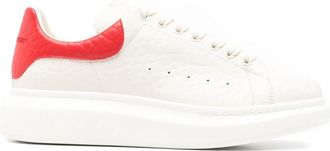 Alexander McQueen Embossed Heel Sneakers