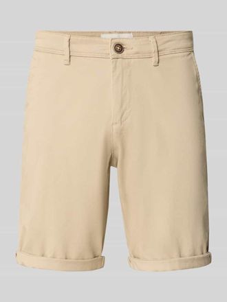 Jack & Jones Jack & Jones Regular Fit Shorts mit Eingrifftaschen Modell BOWIE in Beige, Gr&ouml;&szlig;e XXL