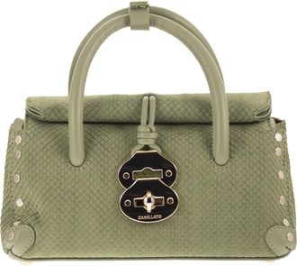 Zanellato Dotta Ayers Baby-Print-Ledertasche