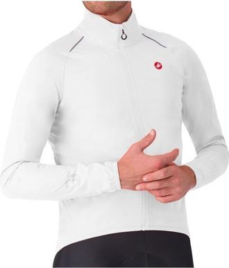 Castelli Emergency 3 Rain Jacket Velojacke f&uuml;r Herren | wei&szlig;