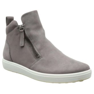 Ecco Ecco Soft 7 470313 Nubuck Womens Ankle Boots - Gravity - Size:UK 4-4.5