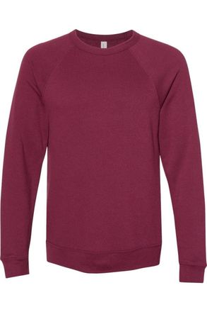 Bella + Canvas Sponge Fleece Raglan Crewneck Sweatshirt