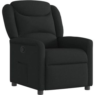 vidaXL Vidaxl - Sill&oacute;n Reclinable De Tela Negro