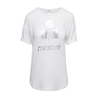 Isabel Marant Dames, Tops, Wit, Maat: M Linnen