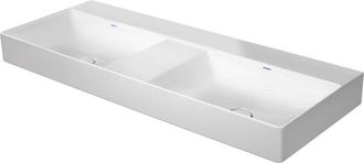 Duravit Durasquare Doble Lavabo, Mueble Doble Lavabo 120x47cm, - Duravit