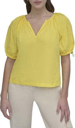 DKNY Dkny Bubble Sleeve Top