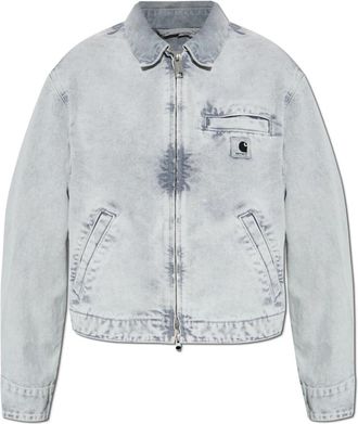 Carhartt Work in Progress Denim jas - Dames - Spijkerjassen - Grijs - M - Denim - Jassen
