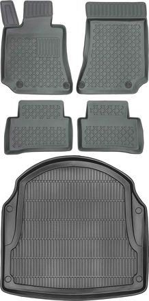 OEM Juego De Alfombrillas Para Coche Y Maletero Para Mercedes Clase E Iv W212 Sed&aacute;n/limusina (2009-2016)