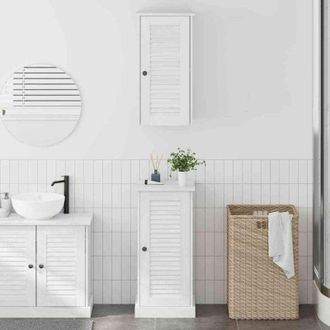 vidaXL Juego De Muebles De Ba&ntilde;o Con Estante Vigo 2 Pcs Y Antiguo Vidaxl