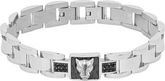 Guess Panther Armband - Heren - Accessoires - Grijs - Maat: ONE Size