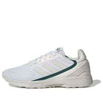 adidas neo Nebzed Cloud White / Orbit Grey / Collegiate Green EG3692